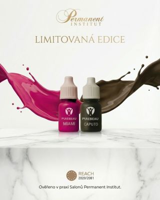 Dvě barvy. Jedna jistota. Miami pro rty + Caputo pro obočí = set, který profesionálky berou tehdy, když chtějí mít po ruce...